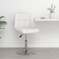 vidaXL Barhocker Weiß Kunstleder vidaXL Barhocker Weiß Kunstleder