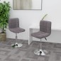vidaXL Esszimmerstühle 2 Stk. Drehbar Taupe Stoff vidaXL Esszimmerstühle 2 Stk. Drehbar Taupe Stoff