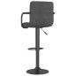 vidaXL Barhocker Dunkelgrau Stoff vidaXL Barhocker Dunkelgrau Stoff