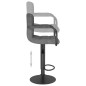 vidaXL Barhocker Dunkelgrau Stoff vidaXL Barhocker Dunkelgrau Stoff