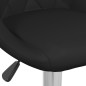 vidaXL Barhocker Schwarz Kunstleder vidaXL Barhocker Schwarz Kunstleder