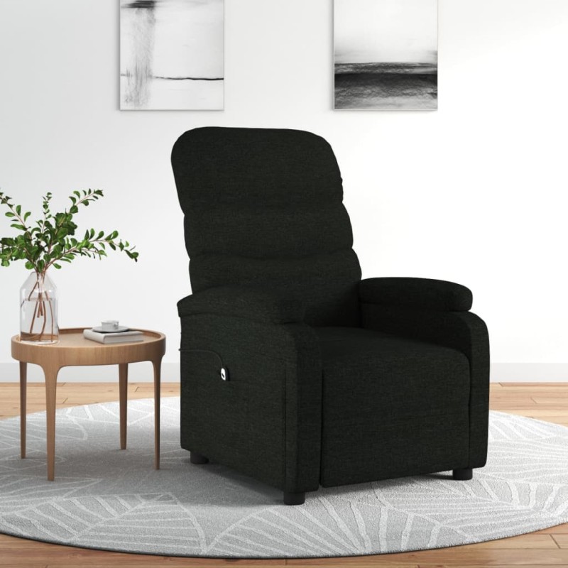Relaxsessel Elektrisch Schwarz Stoff Relaxsessel Elektrisch Schwarz Stoff