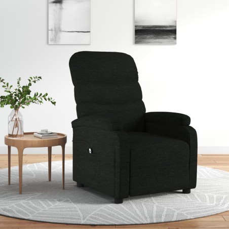 Relaxsessel Elektrisch Schwarz Stoff