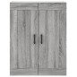 Highboard Grau Sonoma 69,5x34x180 cm Holzwerkstoff Highboard Grau Sonoma 69,5x34x180 cm Holzwerkstoff