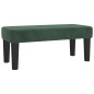 vidaXL Boxspringbett mit Matratze Dunkelgrün 80x200 cm Samt vidaXL Boxspringbett mit Matratze Dunkelgrün 80x200 cm Samt