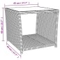 vidaXL 2-tlg. Garten-Lounge-Set Schwarz Poly Rattan & Stahl vidaXL 2-tlg. Garten-Lounge-Set Schwarz Poly Rattan & Stahl