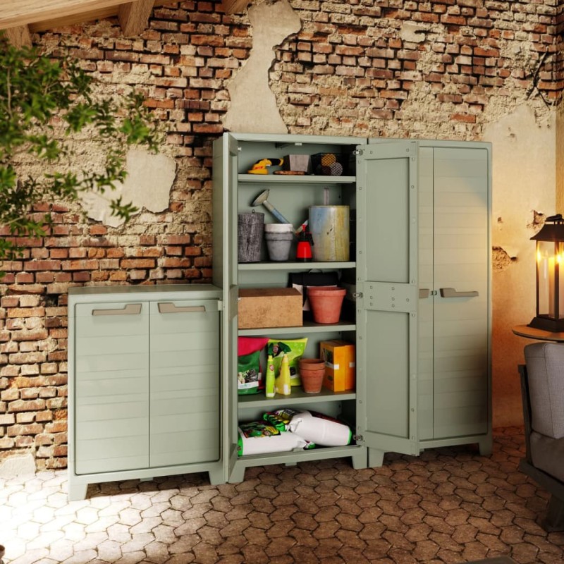 Keter Garten-Lagerschrank Planet Niedrig Jadegrün Keter Garten-Lagerschrank Planet Niedrig Jadegrün