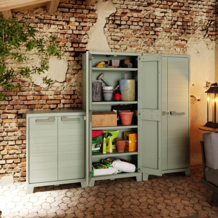 Keter Garten-Lagerschrank Planet Niedrig Jadegrün