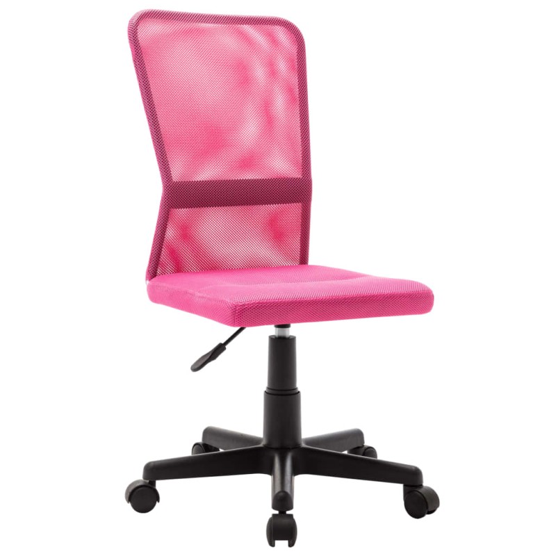vidaXL Bürostuhl Rosa 44x52x100 cm Netzgewebe vidaXL Bürostuhl Rosa 44x52x100 cm Netzgewebe