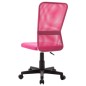 vidaXL Bürostuhl Rosa 44x52x100 cm Netzgewebe vidaXL Bürostuhl Rosa 44x52x100 cm Netzgewebe