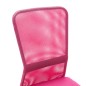 vidaXL Bürostuhl Rosa 44x52x100 cm Netzgewebe vidaXL Bürostuhl Rosa 44x52x100 cm Netzgewebe