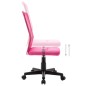 vidaXL Bürostuhl Rosa 44x52x100 cm Netzgewebe vidaXL Bürostuhl Rosa 44x52x100 cm Netzgewebe