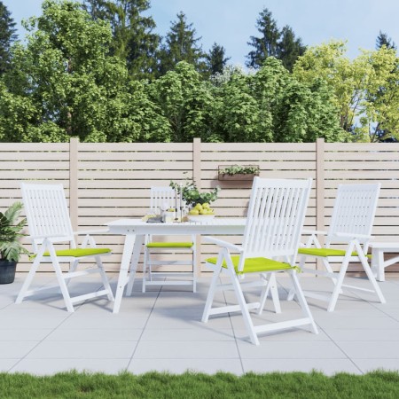 vidaXL Gartenstuhl-Kissen 4 Stk. Hellgrün 40x40x3 cm Oxford-Gewebe