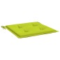 vidaXL Gartenstuhl-Kissen 4 Stk. Hellgrün 40x40x3 cm Oxford-Gewebe vidaXL Gartenstuhl-Kissen 4 Stk. Hellgrün 40x40x3 cm Oxford-Gewebe