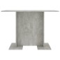 vidaXL Esstisch Betongrau 110x60x75 cm Holzwerkstoff vidaXL Esstisch Betongrau 110x60x75 cm Holzwerkstoff
