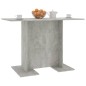 vidaXL Esstisch Betongrau 110x60x75 cm Holzwerkstoff vidaXL Esstisch Betongrau 110x60x75 cm Holzwerkstoff
