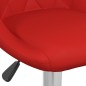 vidaXL Barhocker 2 Stk. Weinrot Kunstleder vidaXL Barhocker 2 Stk. Weinrot Kunstleder