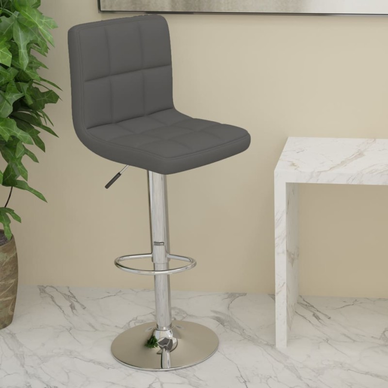 vidaXL Barhocker Dunkelgrau Stoff vidaXL Barhocker Dunkelgrau Stoff