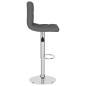 vidaXL Barhocker Dunkelgrau Stoff vidaXL Barhocker Dunkelgrau Stoff