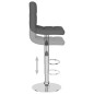 vidaXL Barhocker Dunkelgrau Stoff vidaXL Barhocker Dunkelgrau Stoff