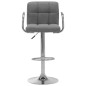 vidaXL Barhocker Hellgrau Stoff vidaXL Barhocker Hellgrau Stoff