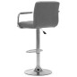 vidaXL Barhocker Hellgrau Stoff vidaXL Barhocker Hellgrau Stoff