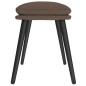vidaXL Fußhocker Taupe 45x29,5x35 cm Stoff vidaXL Fußhocker Taupe 45x29,5x35 cm Stoff