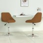 vidaXL Esszimmerstühle 2 Stk. Drehbar Braun Samt vidaXL Esszimmerstühle 2 Stk. Drehbar Braun Samt