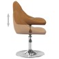 vidaXL Esszimmerstühle 2 Stk. Drehbar Braun Samt vidaXL Esszimmerstühle 2 Stk. Drehbar Braun Samt