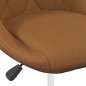 vidaXL Esszimmerstühle 2 Stk. Drehbar Braun Samt vidaXL Esszimmerstühle 2 Stk. Drehbar Braun Samt