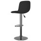 vidaXL Barhocker 2 Stk. Schwarz Stoff vidaXL Barhocker 2 Stk. Schwarz Stoff