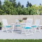 vidaXL Gartenstuhl-Kissen 4 Stk. Türkis 40x40x3 cm Stoff vidaXL Gartenstuhl-Kissen 4 Stk. Türkis 40x40x3 cm Stoff