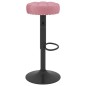 vidaXL Barhocker 2 Stk. Rosa Samt vidaXL Barhocker 2 Stk. Rosa Samt