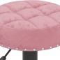vidaXL Barhocker 2 Stk. Rosa Samt vidaXL Barhocker 2 Stk. Rosa Samt