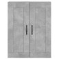 Highboard Betongrau 69,5x34x180 cm Holzwerkstoff Highboard Betongrau 69,5x34x180 cm Holzwerkstoff
