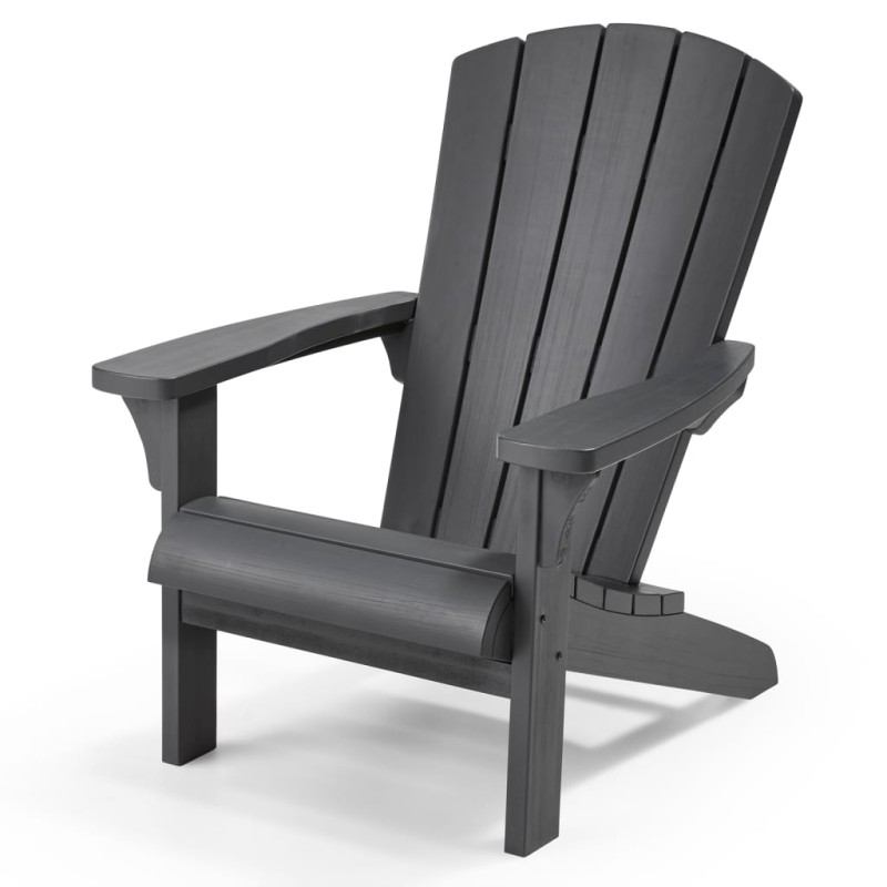 Keter Adirondack-Stuhl Troy Graphitgrau Keter Adirondack-Stuhl Troy Graphitgrau