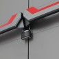 Keter Lagerschrank mit Regalböden Stilo Grau und Schwarz 173 cm Keter Lagerschrank mit Regalböden Stilo Grau und Schwarz 173 cm