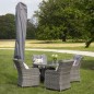 Madison Schutzhülle für Sonnenschirm 55x250 cm Grau Madison Schutzhülle für Sonnenschirm 55x250 cm Grau