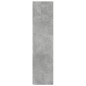 vidaXL Eckregal Betongrau 33x33x132 cm Holzwerkstoff vidaXL Eckregal Betongrau 33x33x132 cm Holzwerkstoff