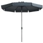 Madison Sonnenschirm Flores Luxe 300 cm Rund Grau Madison Sonnenschirm Flores Luxe 300 cm Rund Grau