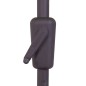 Madison Sonnenschirm Flores Luxe 300 cm Rund Grau Madison Sonnenschirm Flores Luxe 300 cm Rund Grau