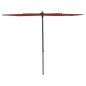 Madison Balkonschirm Sun Wave 270x150 cm Ziegelrot Madison Balkonschirm Sun Wave 270x150 cm Ziegelrot