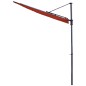 Madison Balkonschirm Sun Wave 270x150 cm Ziegelrot Madison Balkonschirm Sun Wave 270x150 cm Ziegelrot