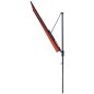 Madison Balkonschirm Sun Wave 270x150 cm Ziegelrot Madison Balkonschirm Sun Wave 270x150 cm Ziegelrot