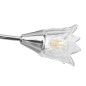 vidaXL Deckenleuchte mit Glasschirmen für 5 E14 Glühlampen vidaXL Deckenleuchte mit Glasschirmen für 5 E14 Glühlampen