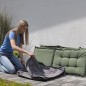 Madison Gartenauflagen-Abdeckung 125x32x50 cm Grau Madison Gartenauflagen-Abdeckung 125x32x50 cm Grau