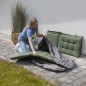Madison Gartenauflagen-Abdeckung 125x32x50 cm Grau Madison Gartenauflagen-Abdeckung 125x32x50 cm Grau
