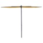 Madison Balkonschirm Sun Wave 270x150 cm Goldgelb Madison Balkonschirm Sun Wave 270x150 cm Goldgelb