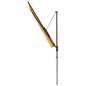 Madison Balkonschirm Sun Wave 270x150 cm Goldgelb Madison Balkonschirm Sun Wave 270x150 cm Goldgelb