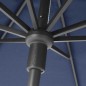 Madison Sonnenschirm Paros II Luxe 300 cm Saphirblau Madison Sonnenschirm Paros II Luxe 300 cm Saphirblau